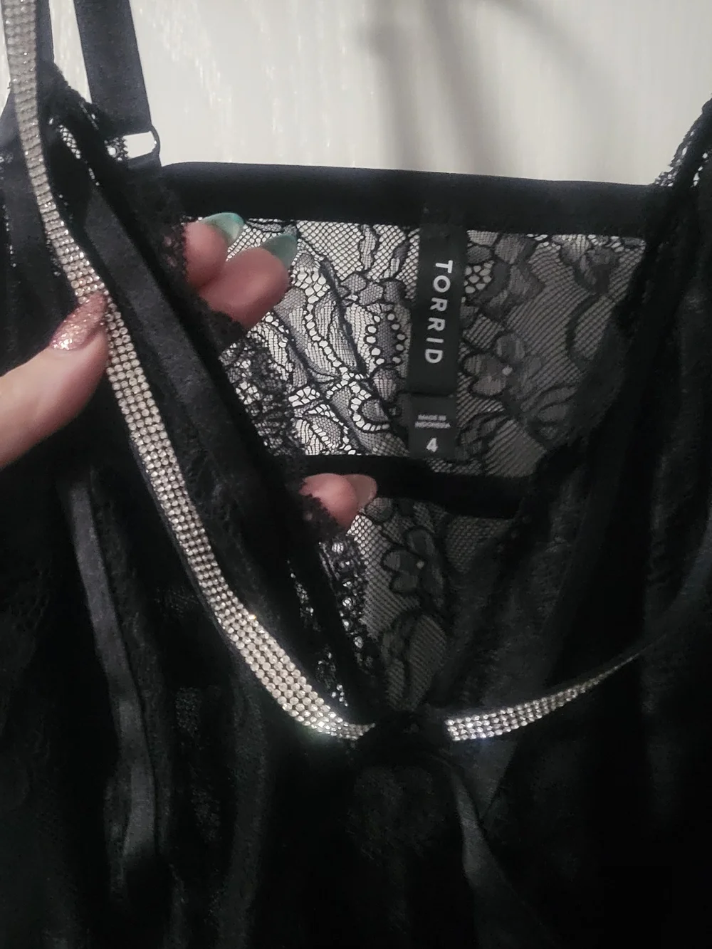 Torrid Curve sheer black